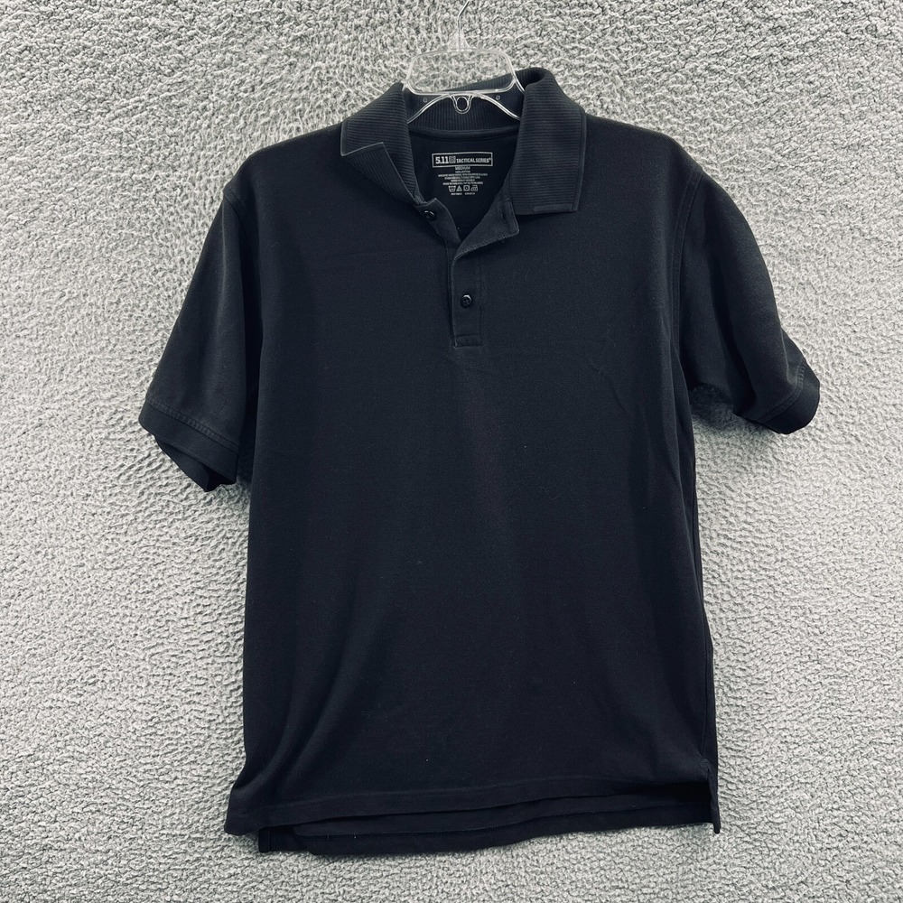 511 Tactical Mens Cotton Pique‎ Polo Shirt M Tactical Workwear Rugged Outdoor